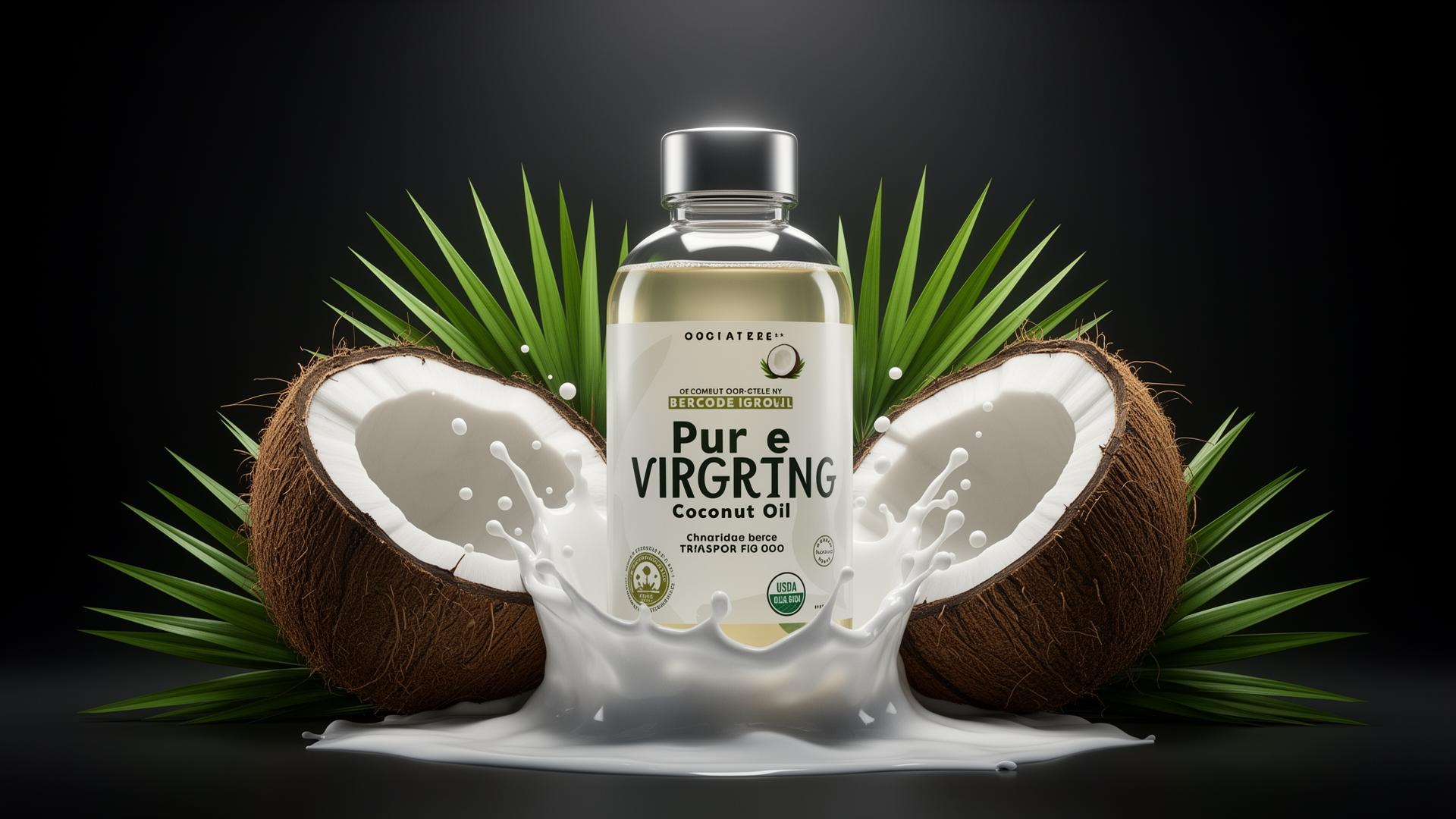 Coconut Oil From Tropical Groves