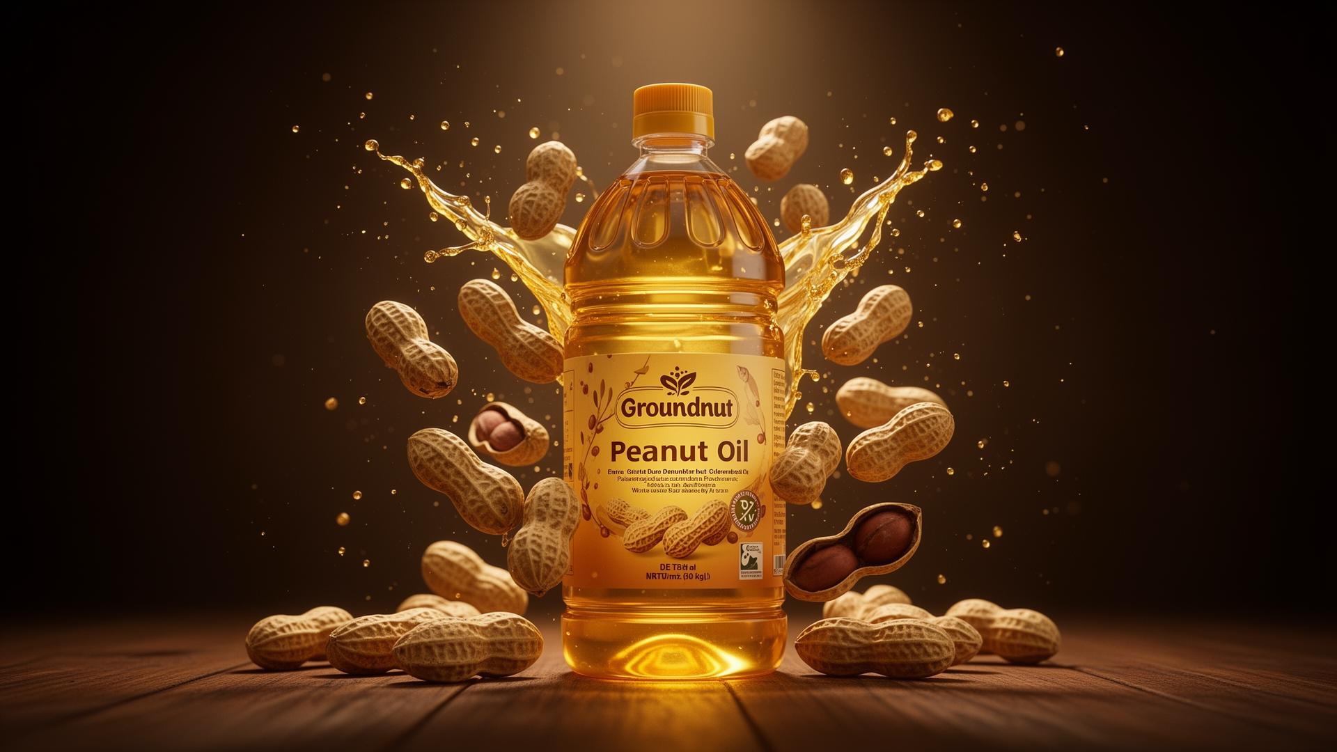 Groundnut Oil Rich · Nutty · Pure
